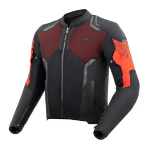 Kurtka tekstylna REBELHORN JAX BLACK/RED