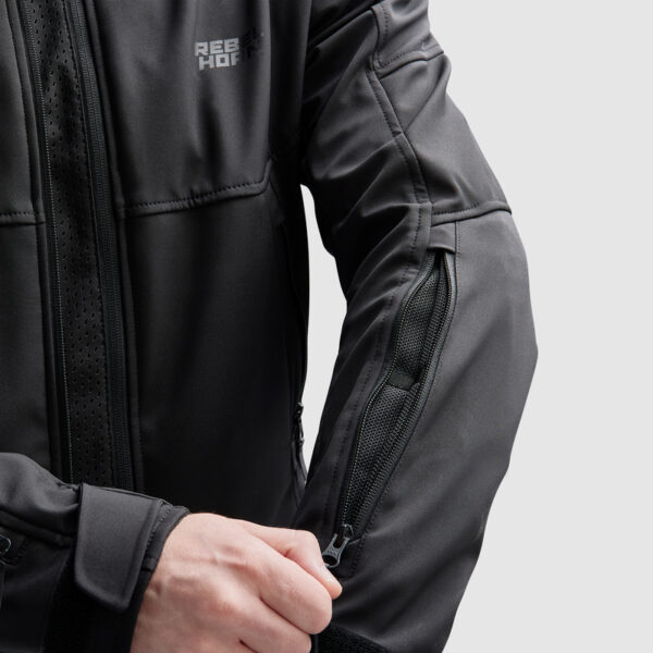 Kurtka tekstylna REBELHORN SLASH BLACK - obrazek 5