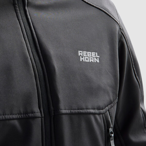 Kurtka tekstylna REBELHORN SLASH BLACK - obrazek 10