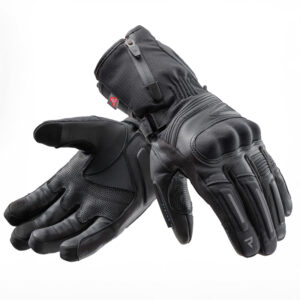 Rękawice skórzano-tekstylne REBELHORN SUMMIT WINTER WP BLACK