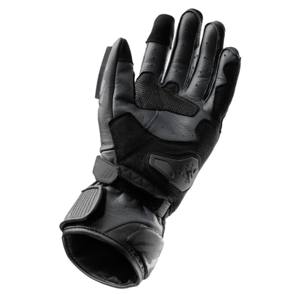 Rękawice skórzane REBELHORN VIPER BLACK - obrazek 2