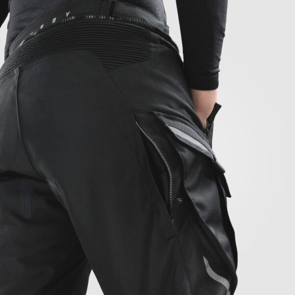 Spodnie tekstylne REBELHORN CUBBY V BLACK - obrazek 6
