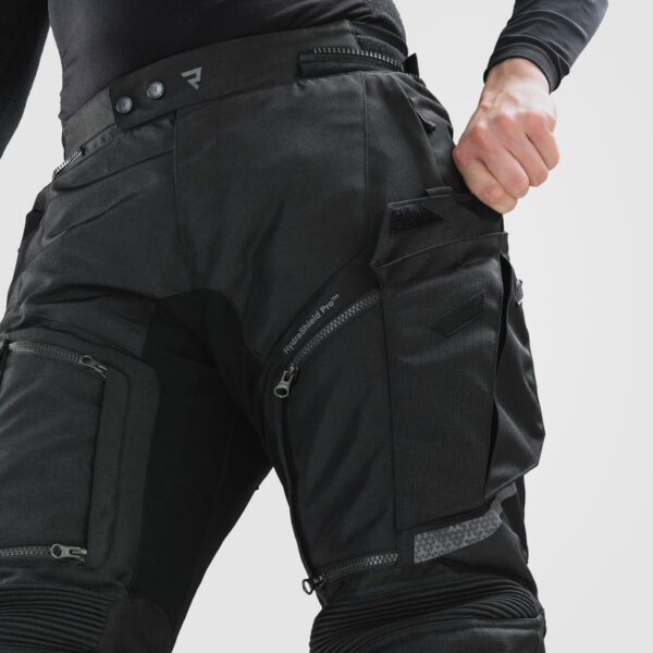 Spodnie tekstylne REBELHORN CUBBY V BLACK - obrazek 11