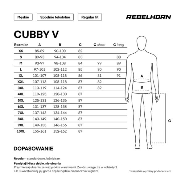 Spodnie tekstylne REBELHORN CUBBY V BLACK - obrazek 14