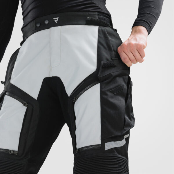 Spodnie tekstylne REBELHORN CUBBY V BLACK/GREY - obrazek 11