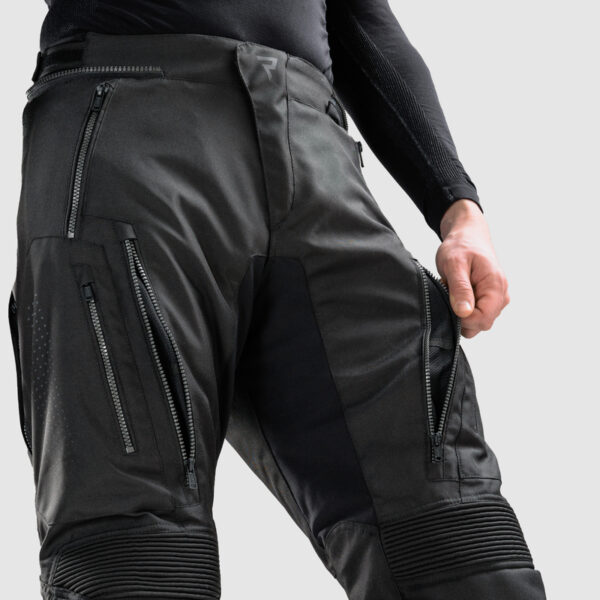 Spodnie tekstylne REBELHORN HIKER IV BLACK - obrazek 4