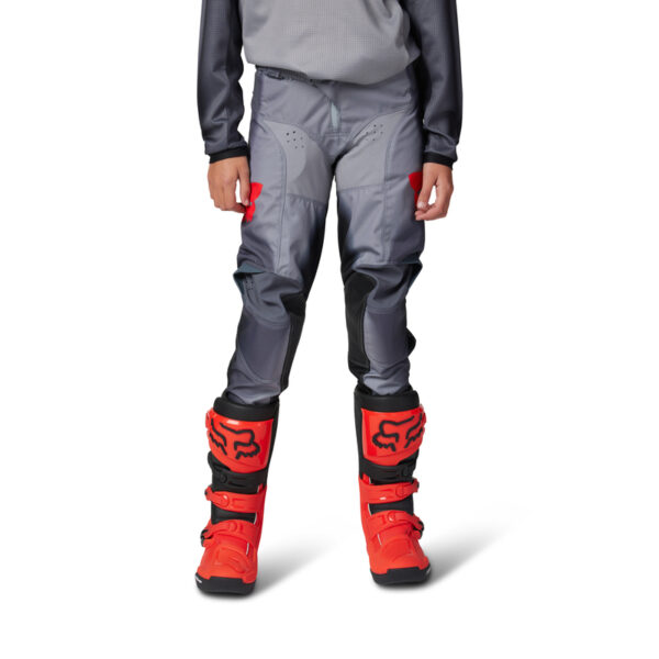 Spodnie FOX JUNIOR 180 INTERFERE GREY/RED - obrazek 3