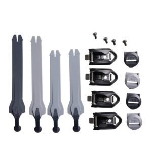 Zestaw pasków i klamr z mocowaniami FOX 22 COMP STRAP KIT DARK SHADOW