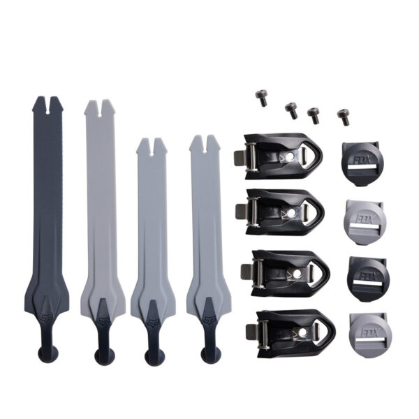 Zestaw pasków i klamr z mocowaniami FOX 22 COMP STRAP KIT DARK SHADOW
