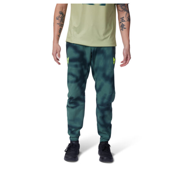 Spodnie rowerowe FOX RANGER RACE DARK GREEN - obrazek 3