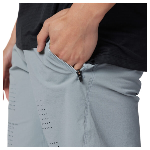 Spodenki rowerowe FOX FLEXAIR CLOUD GREY - obrazek 5