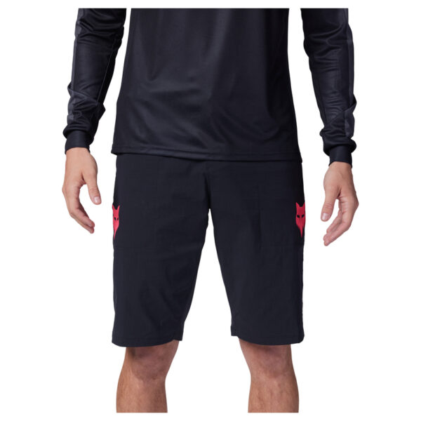 Spodenki rowerowe FOX RANGER RACE BLACK/PINK - obrazek 3