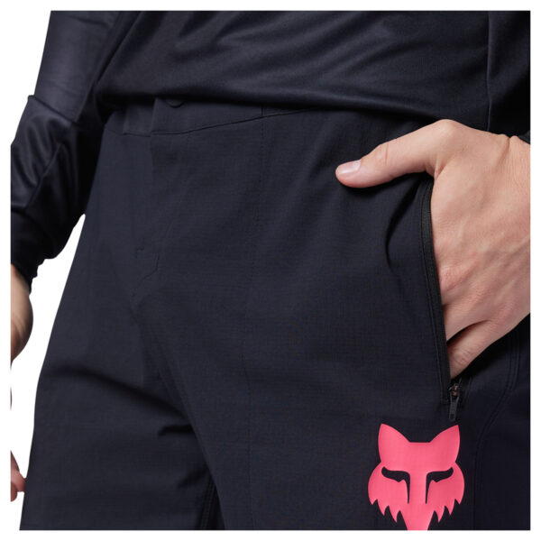 Spodenki rowerowe FOX RANGER RACE BLACK/PINK - obrazek 5