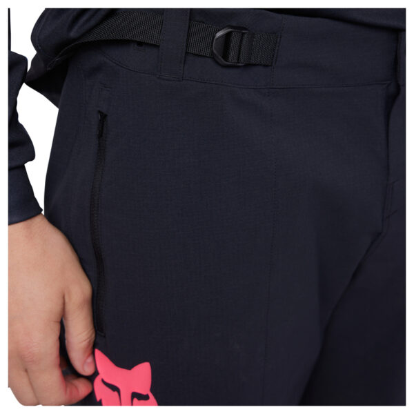 Spodenki rowerowe FOX RANGER RACE BLACK/PINK - obrazek 6