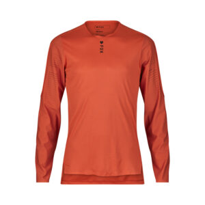 Koszulka rowerowa z długim rękawem FOX FLEXAIR PRO ATOMIC ORANGE