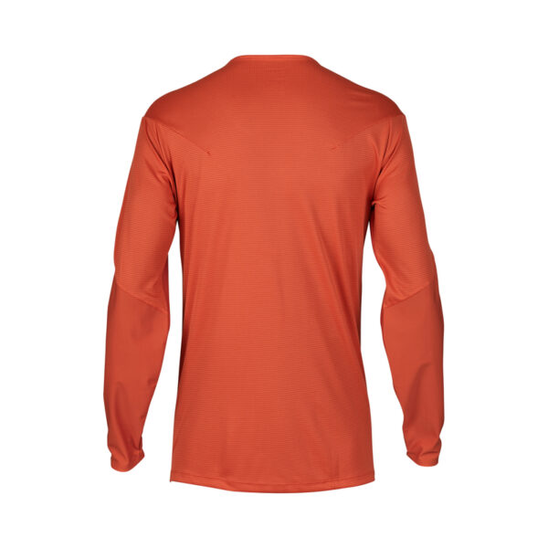 Koszulka rowerowa z długim rękawem FOX FLEXAIR PRO ATOMIC ORANGE - obrazek 2
