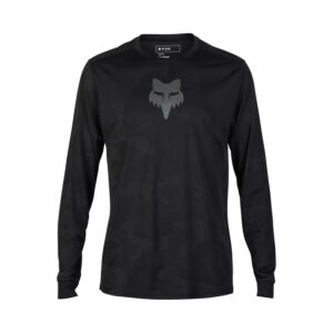 Koszulka rowerowa z długim rękawem FOX RANGER TRU DRI BLACK