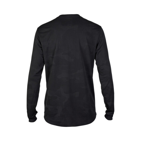 Koszulka rowerowa z długim rękawem FOX RANGER TRU DRI BLACK - obrazek 2