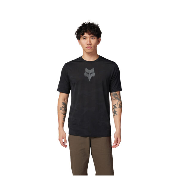 Koszulka rowerowa FOX RANGER TRU DRI BLACK - obrazek 3