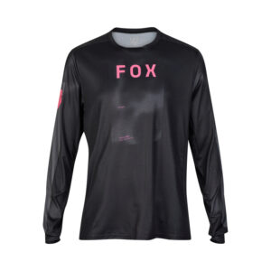 Koszulka rowerowa z długim rękawem FOX RANGER TAUNT BLACK