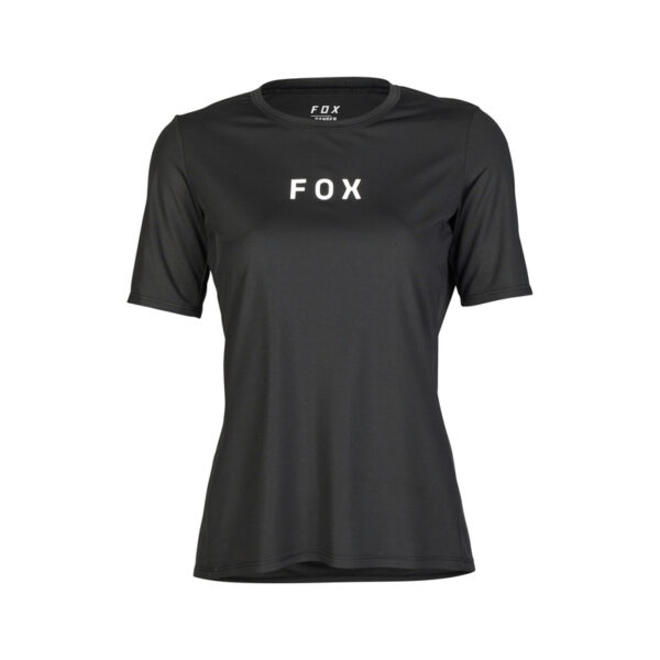 Koszulka rowerowa FOX LADY RANGER WORDMARK BLACK
