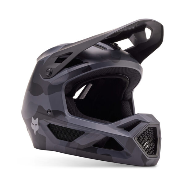 Kask rowerowy FOX JUNIOR RAMPAGE BLACK CAMO - obrazek 3