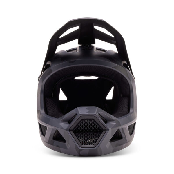 Kask rowerowy FOX JUNIOR RAMPAGE BLACK CAMO - obrazek 6