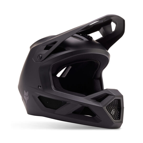 Kask rowerowy FOX JUNIOR RAMPAGE MATTE BLACK - obrazek 3