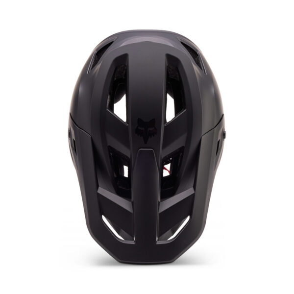 Kask rowerowy FOX JUNIOR RAMPAGE MATTE BLACK - obrazek 4