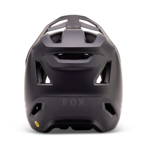 Kask rowerowy FOX JUNIOR RAMPAGE MATTE BLACK - obrazek 6