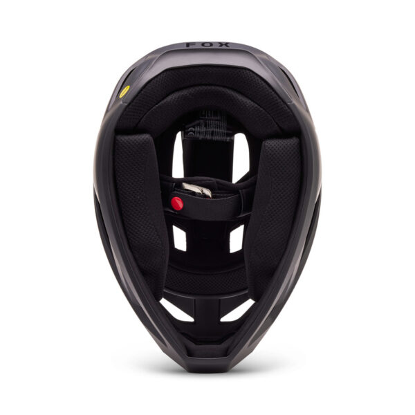 Kask rowerowy FOX JUNIOR RAMPAGE MATTE BLACK - obrazek 2