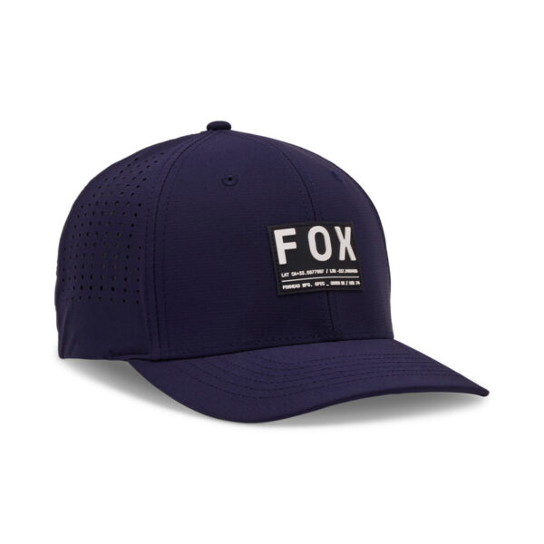 Czapka z daszkiem FOX NON STOP TECH FLEXFIT MIDNIGHT