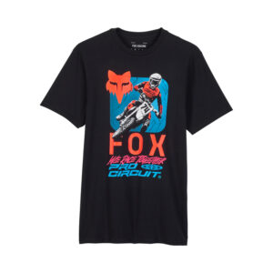 T-shirt FOX X PRO CIRCUIT PREM BLACK