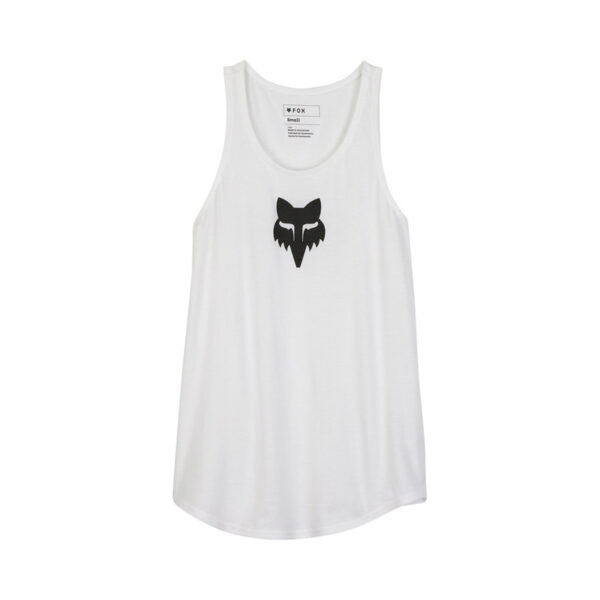Koszulka bez rękawów FOX LADY HEAD WHITE