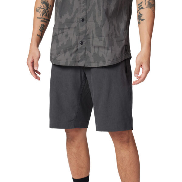 Spodenki FOX MACHETE TECH SHORT HEATHER BLACK - obrazek 3