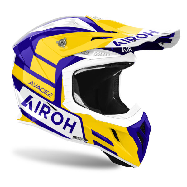 Kask AIROH AVIATOR ACE 2 SAKE YELLOW GLOSS - obrazek 2