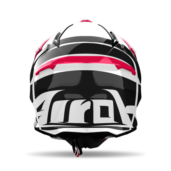 Kask AIROH AVIATOR ACE 2 ENGINE RED GLOSSS - obrazek 3