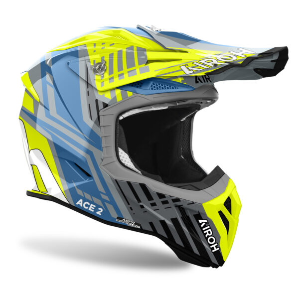 Kask AIROH AVIATOR ACE 2 PROUD YELLOW GLOSSS - obrazek 2