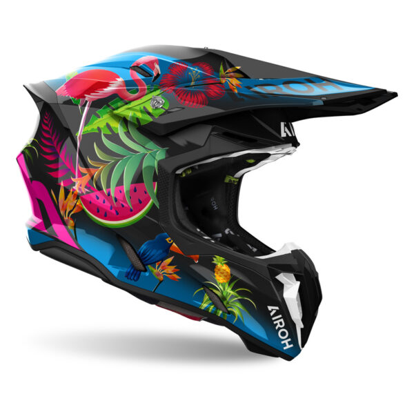 Kask AIROH TWIST 3 AMAZONIA GLOSS - obrazek 2