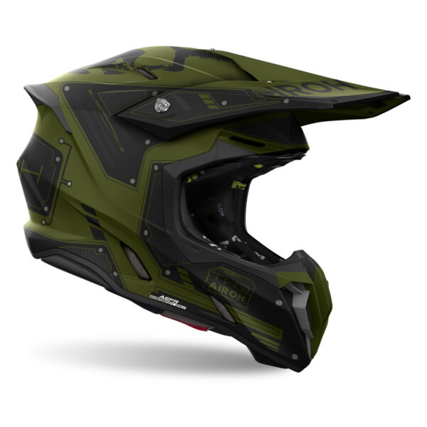 Kask AIROH TWIST 3 MILITARY MATT - obrazek 2