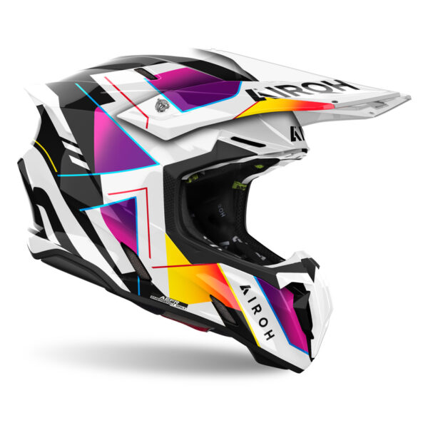 Kask AIROH TWIST 3 RAINBOW GLOSS - obrazek 2