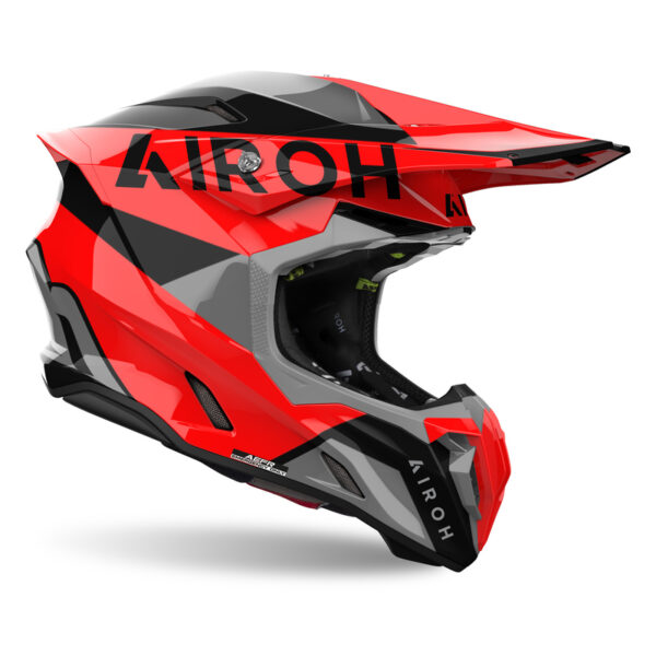 Kask AIROH TWIST 3 KING RED GLOSS - obrazek 2