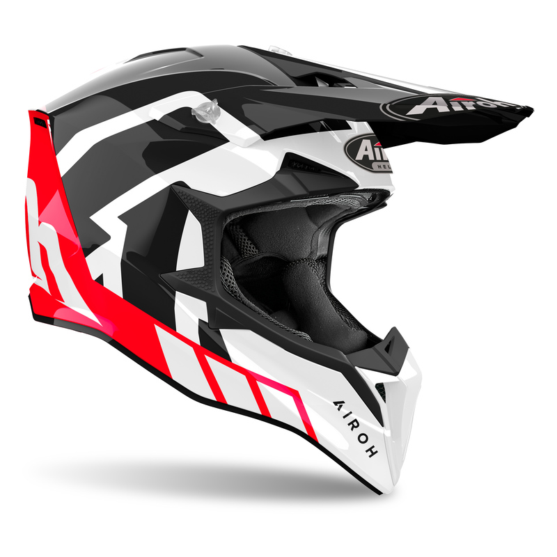 Kask AIROH WRAAAP RELOADED RED GLOSS - obrazek 2