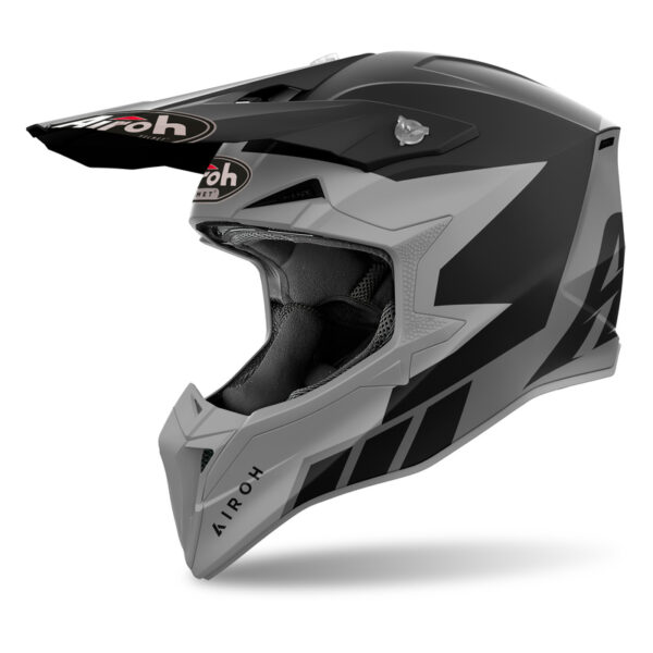 Kask AIROH WRAAAP RELOADED ANTHRACITE MATT - obrazek 2