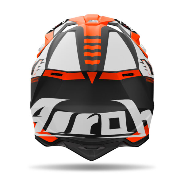 Kask AIROH WRAAAP FEEL ORANGE MATT - obrazek 3