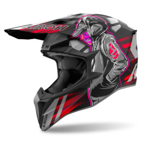 Kask AIROH WRAAAP CYBER RED MATT