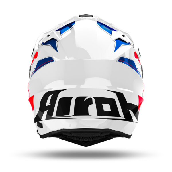 Kask AIROH COMMANDER 2 REVEAL BLUE/RED GLOSS - obrazek 3