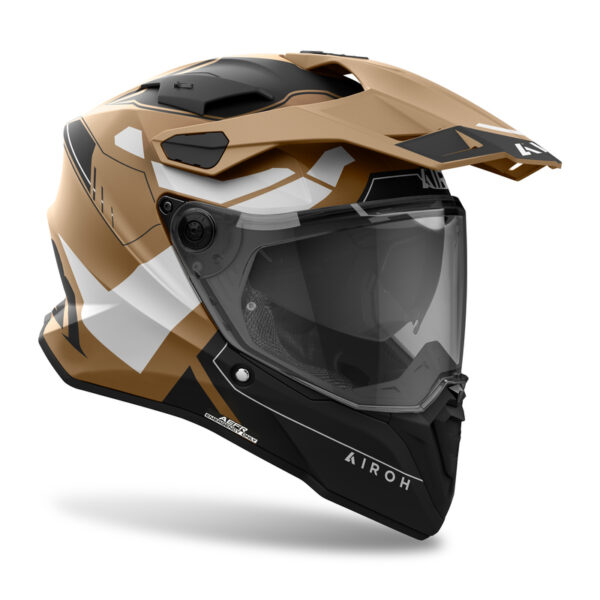 Kask AIROH COMMANDER 2 REVEAL SAND MATT - obrazek 2