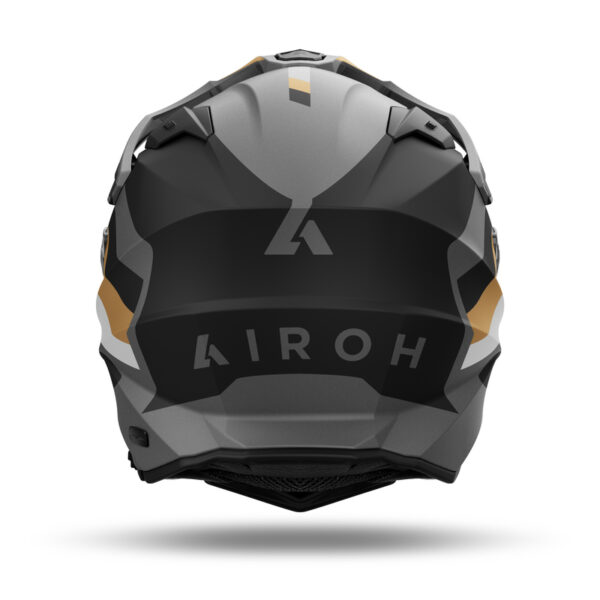 Kask AIROH COMMANDER 2 DOOM GOLD MATT - obrazek 3