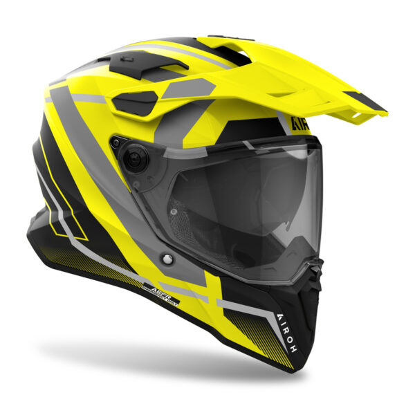 Kask AIROH COMMANDER 2 MAVICK YELLOW MATT - obrazek 2